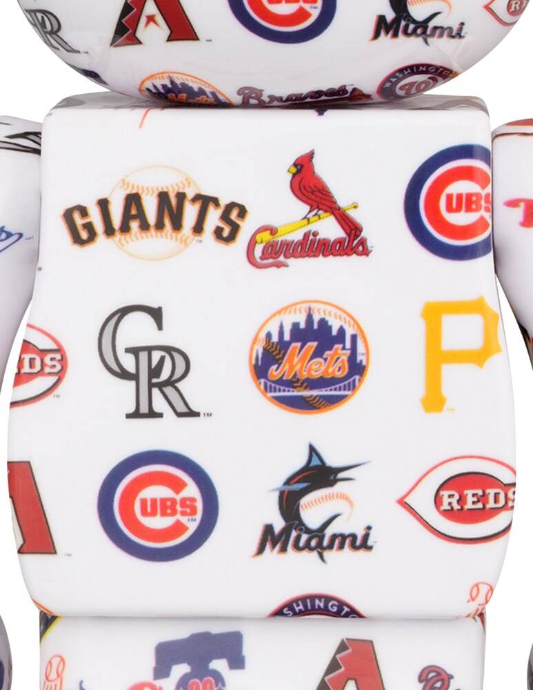 Medicom Toy Bearbrick 400% MLB National League 2-pack