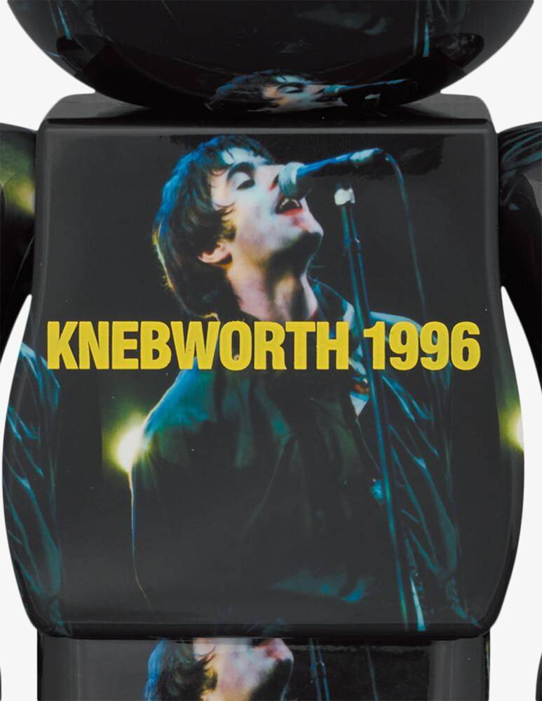 Medicom Toy Bearbrick 400% Oasis Knebworth 1996 Liam Gallagher 2-pack