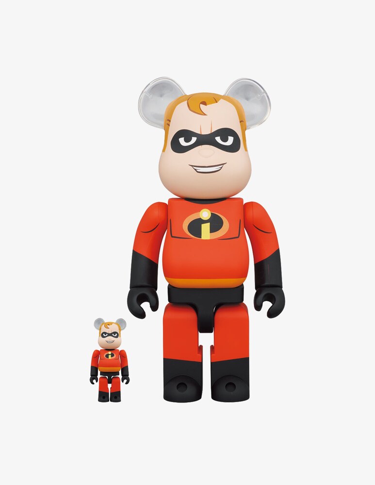 Medicom Toy Bearbrick 400% The Incredibles Mr. Incredible 2-pack