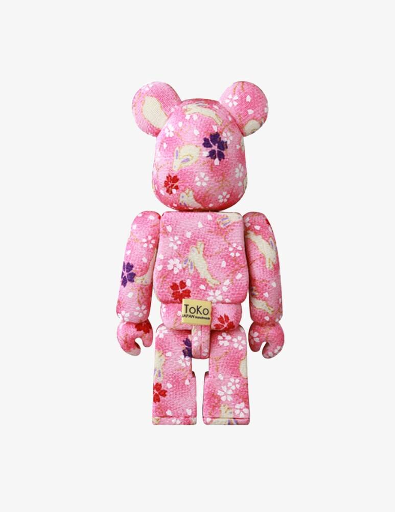 Medicom Toy Bearbrick Kimekomi Rabbits Cherry Blossoms