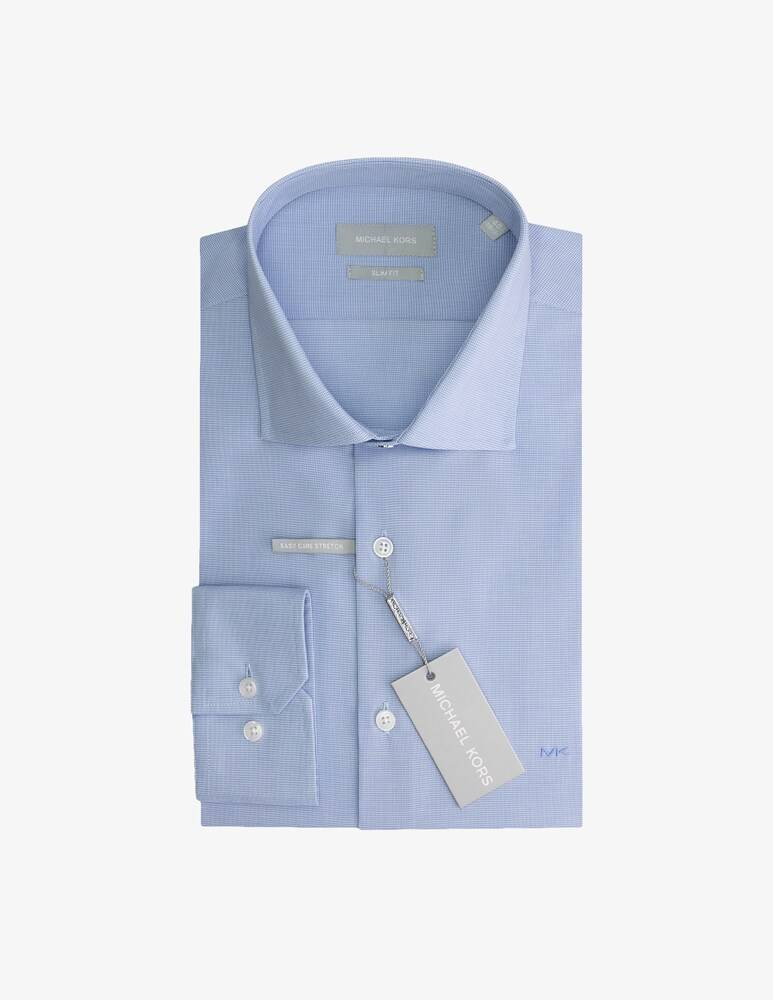 Michael Kors Camicia microceck slim