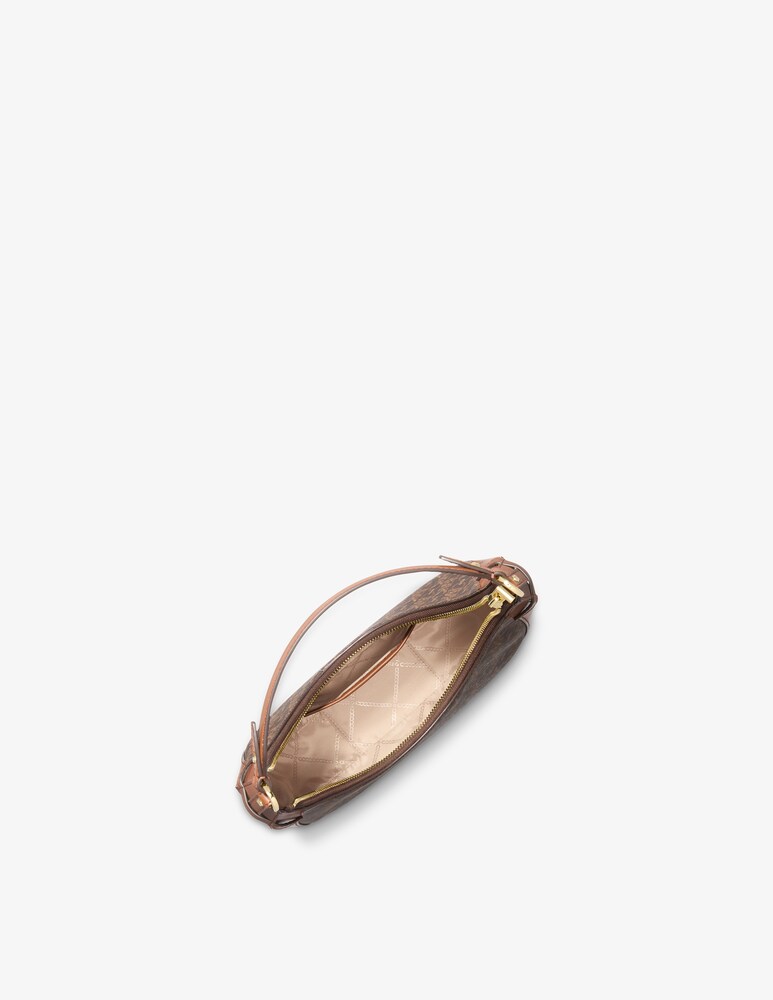 Michael Michael Kors Borsa A Spalla Mezza Luna S Preston Logo