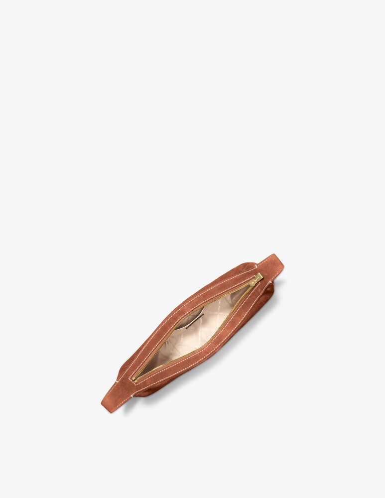 Michael Michael Kors Borsa A Tracolla M In Camoscio Avra