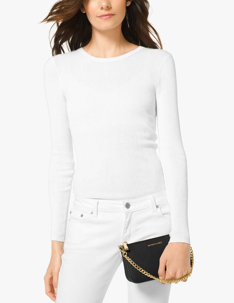 Michael Michael Kors Pouchette Con Catena Jet Set M - Nero