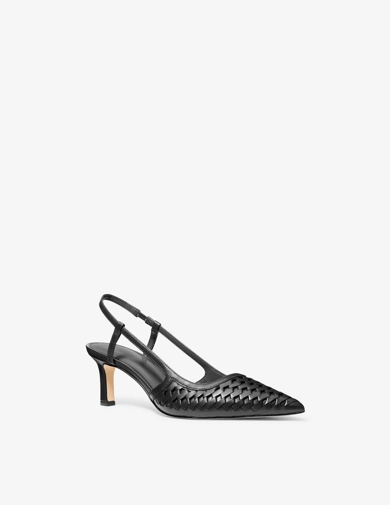 Michael Michael Kors Slingback Alta Alora In Pelle
