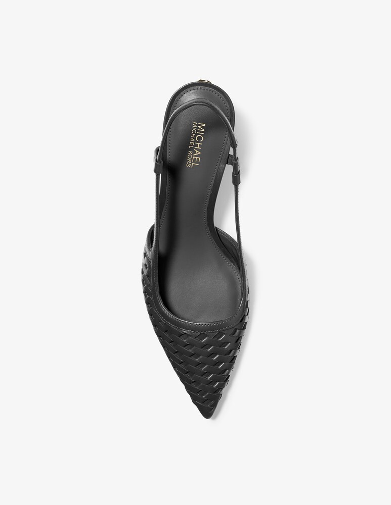 Michael Michael Kors Slingback Alta Alora In Pelle