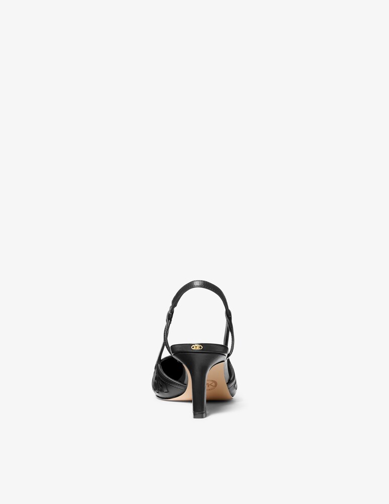 Michael Michael Kors Slingback Alta Alora In Pelle