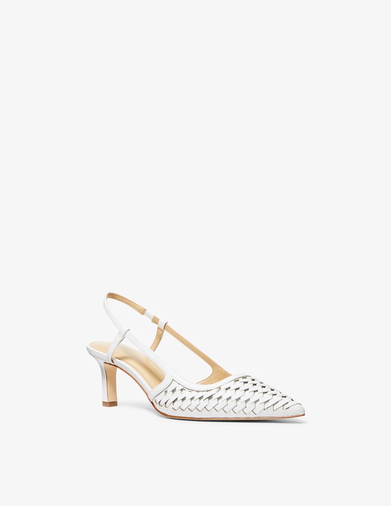 Michael Michael Kors Slingback Alta Alora In Pelle