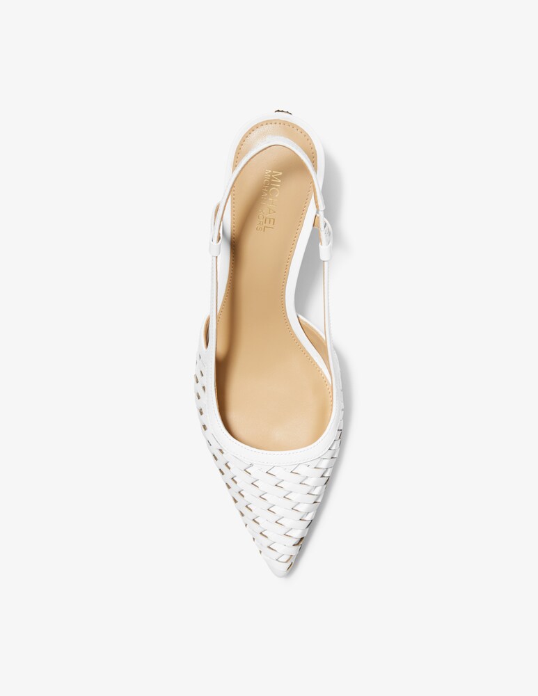 Michael Michael Kors Slingback Alta Alora In Pelle