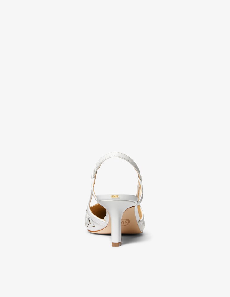 Michael Michael Kors Slingback Alta Alora In Pelle