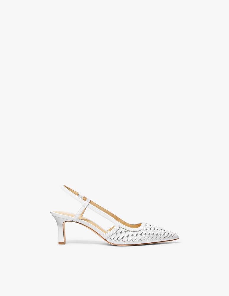 Michael Michael Kors Slingback alta Alora in pelle