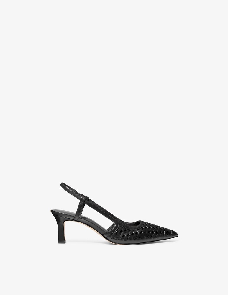 Michael Michael Kors Slingback alta Alora in pelle