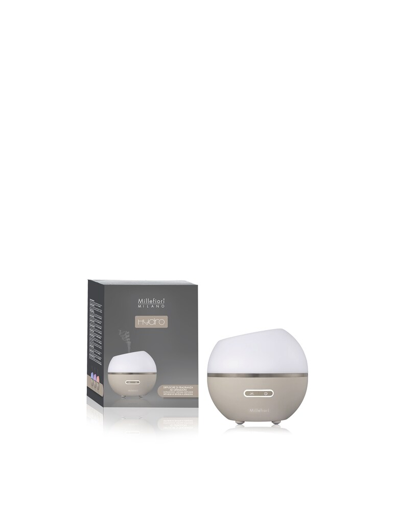 Millefiori Hydro Diffusore mezza sfera tortora - presa eu