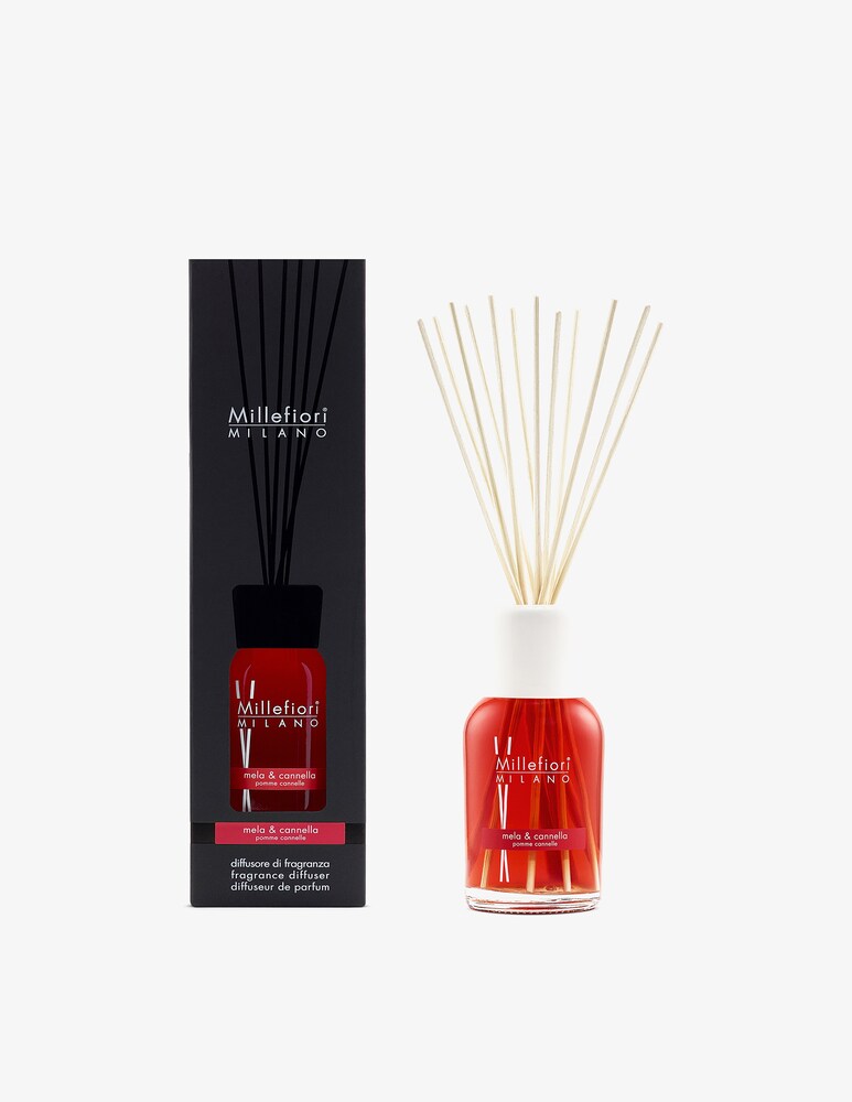 Millefiori Milano Diffusore Di Fragranza Mela&Cannella 500Ml - Rosso