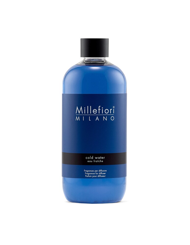 Millefiori Milano Fragranza per diffusore Cold Water 500 ml - Blu