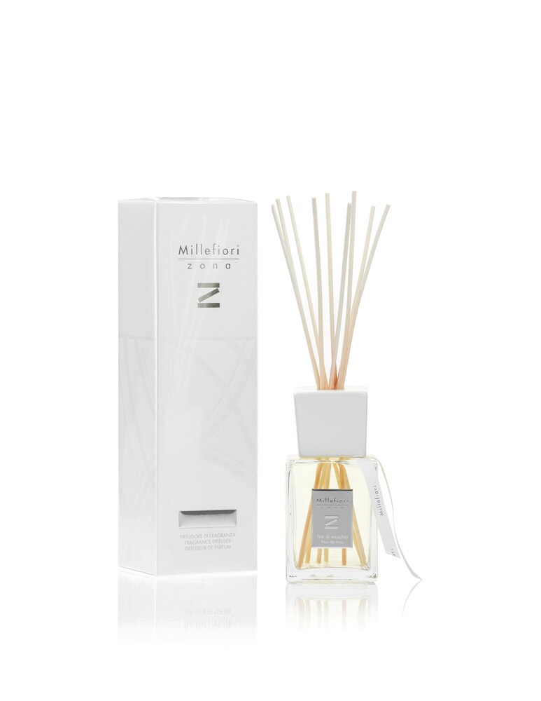 Millefiori Zona Fragrance diffuser Fior di Muschio 500ml - Trasparente
