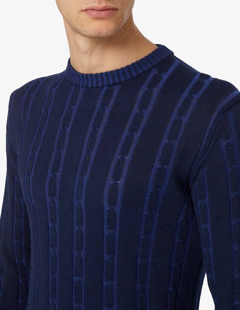 Misaky Maglia Girocollo Treccia Vanise