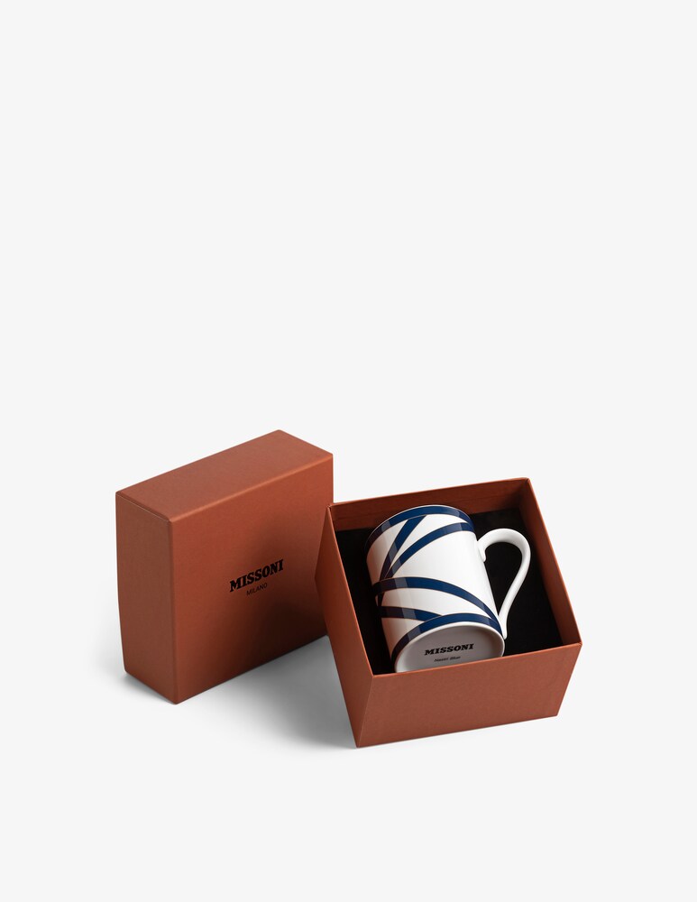Missoni Home Nastri Blue Conf. Regalo Tazza Mug