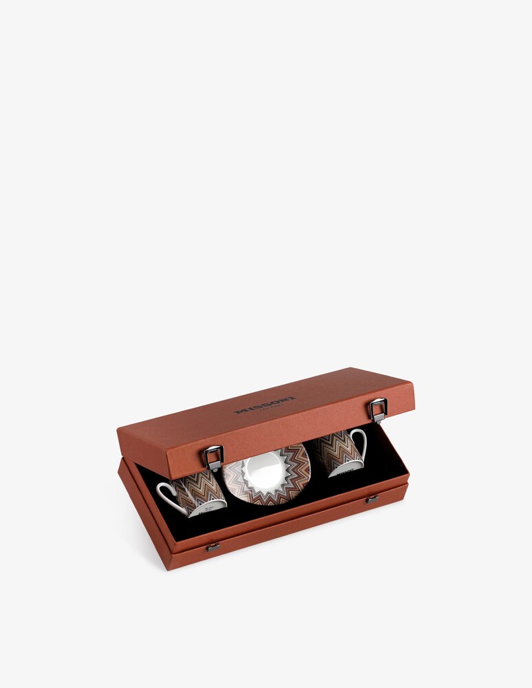 Missoni Home Zig Zag Jarris 148 Confezione Regalo Set 2 Tazza Caffè