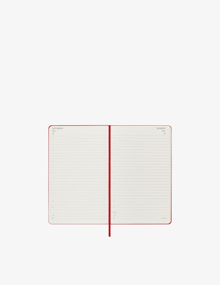 Moleskine 12 Mesi Giornaliera Large Rigida