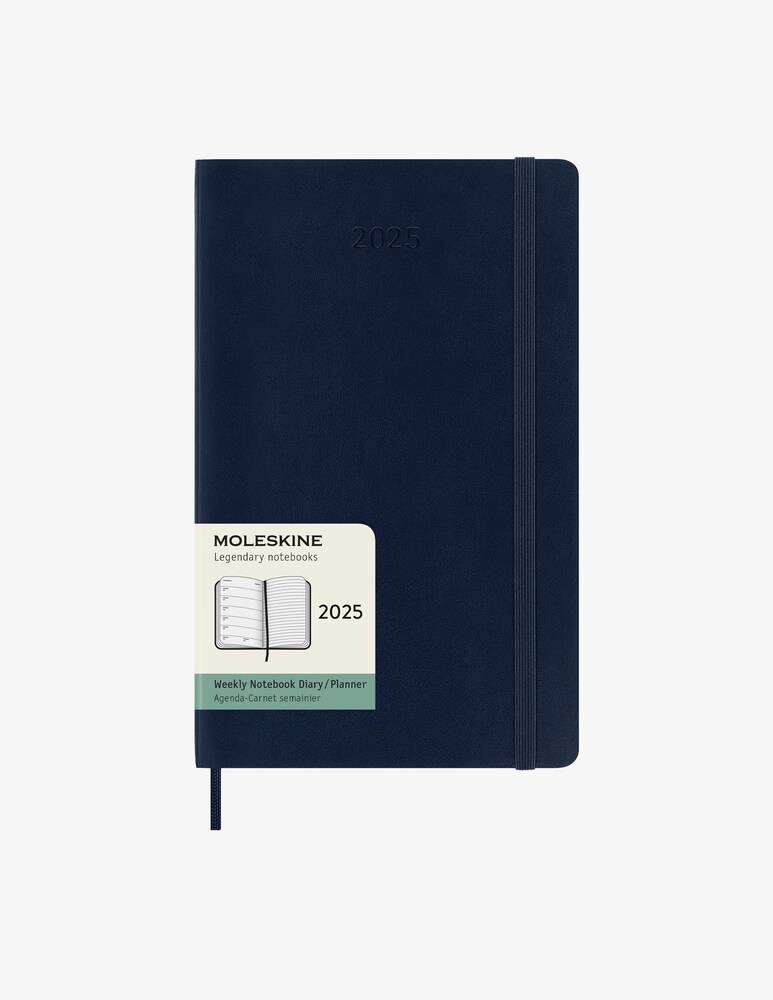 Moleskine 12 Mesi Settimanale Large Morbida