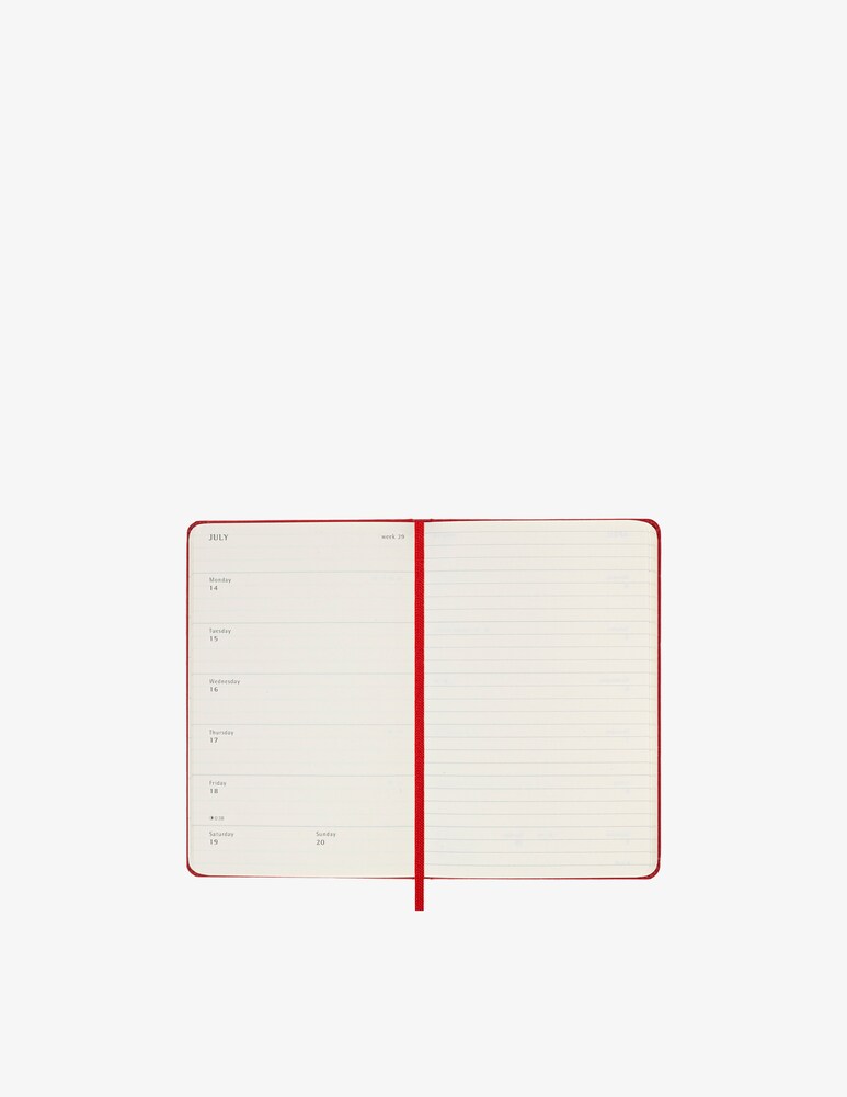 Moleskine 12 Mesi Settimanale Pocket Rigida