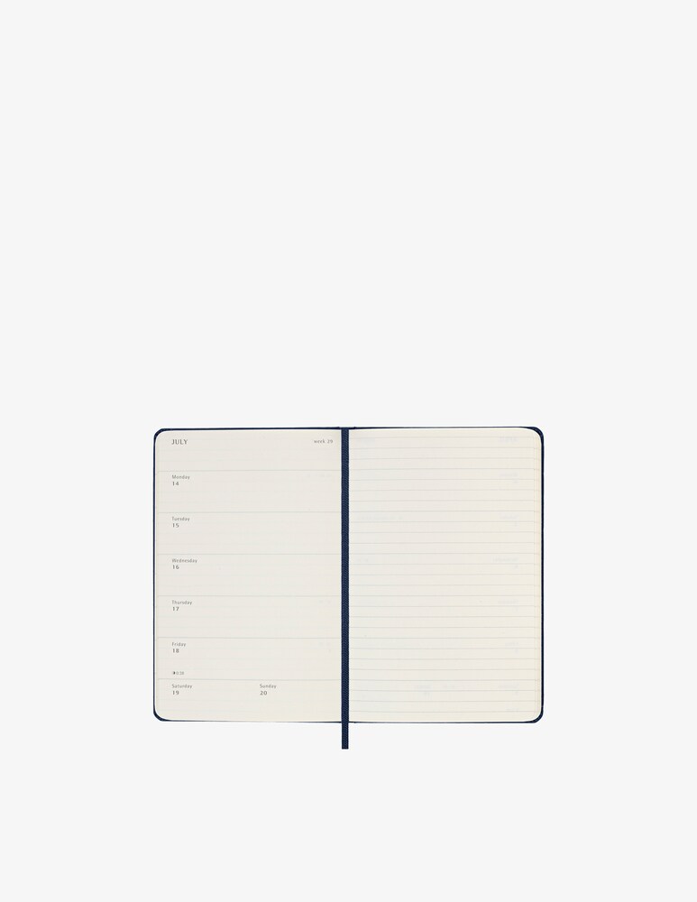 Moleskine 12 Mesi Settimanale Pocket Rigida