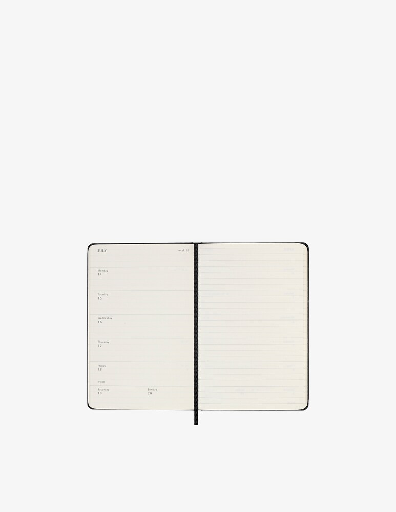Moleskine 12 Mesi Settimanale Pocket Rigida