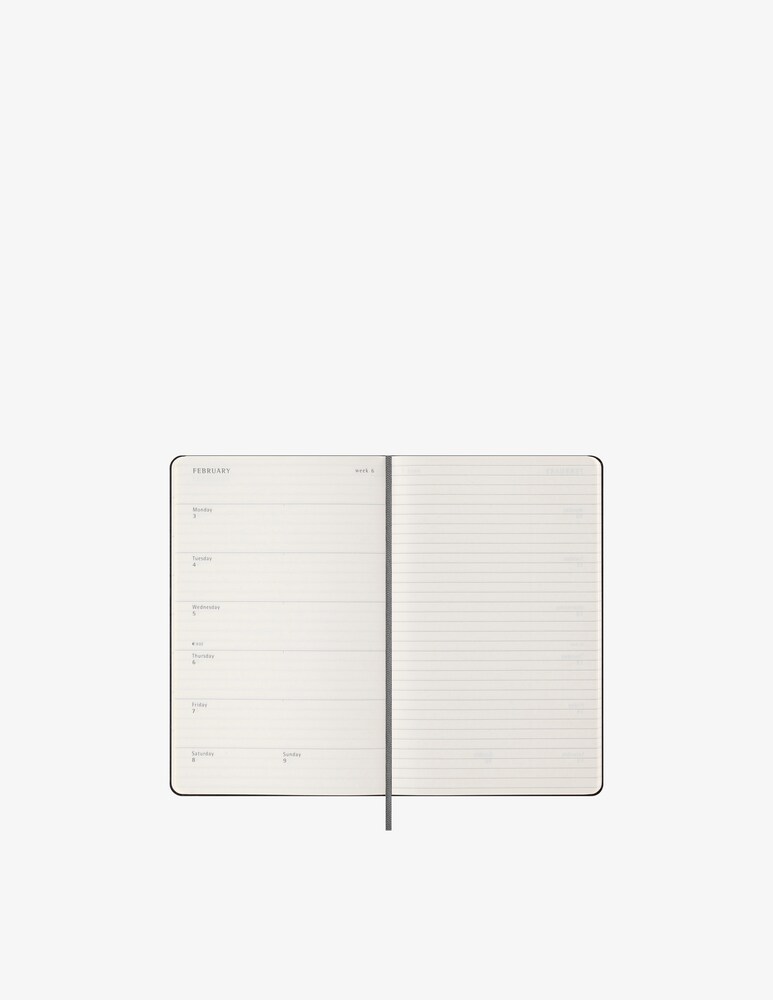 Moleskine 18 Mesi Settimanale Large Rigida