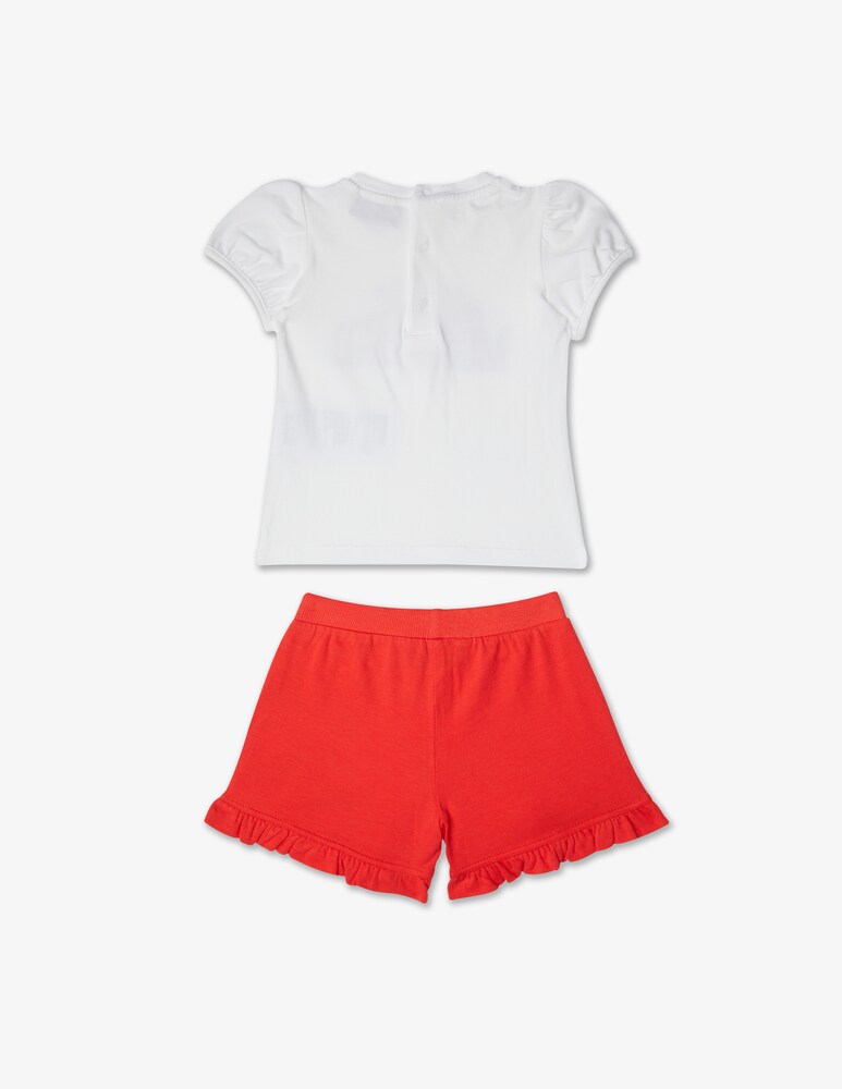 Moschino Blusa E Pantaloncini