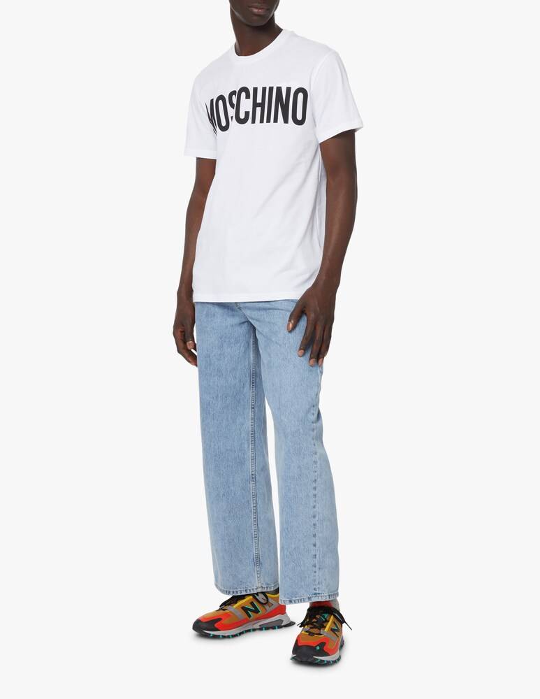 Moschino Couture Maglietta Girocollo Istitutional Logo