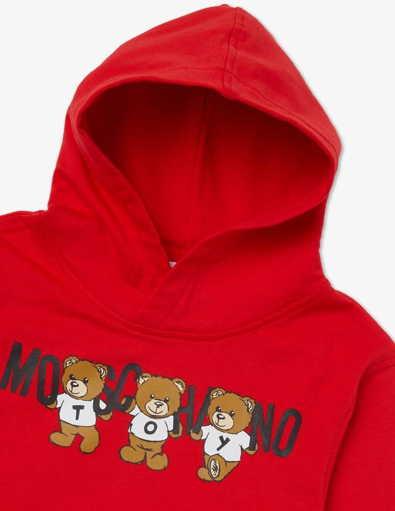 Moschino Felpa Con Cappuccio