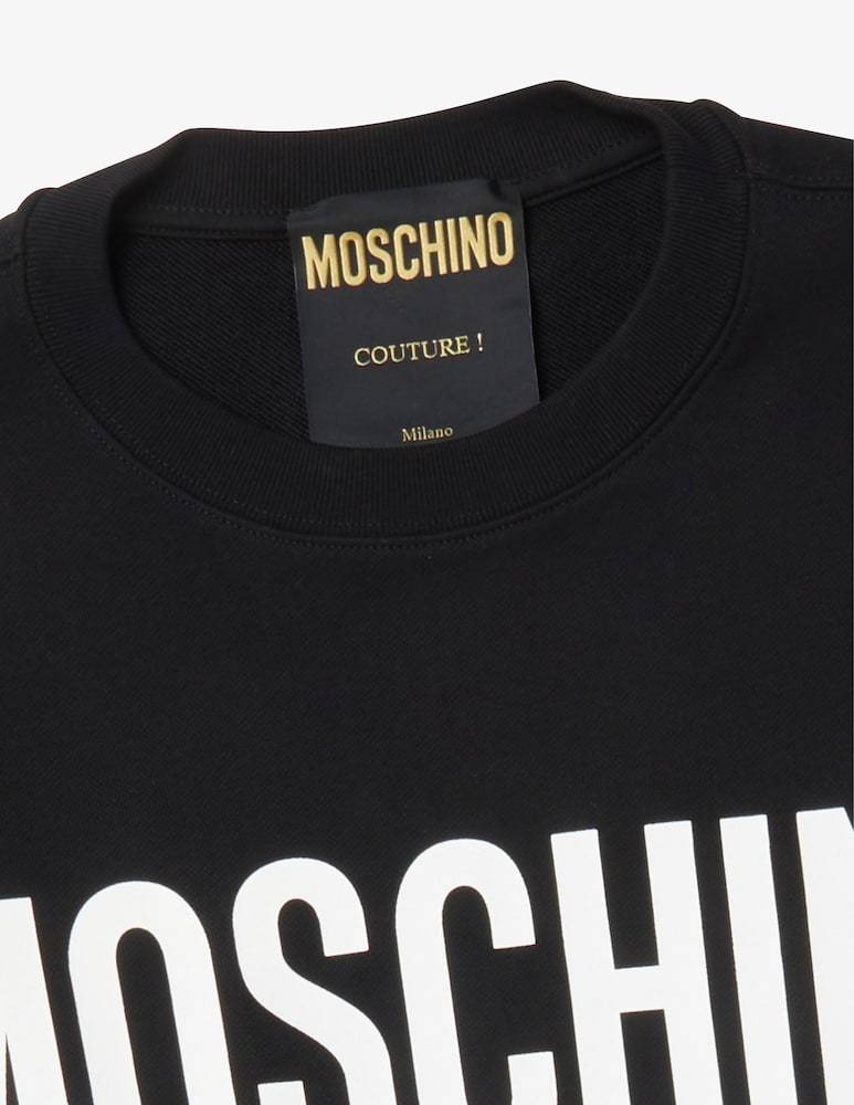 Moschino Felpa Manica Lunga Logo