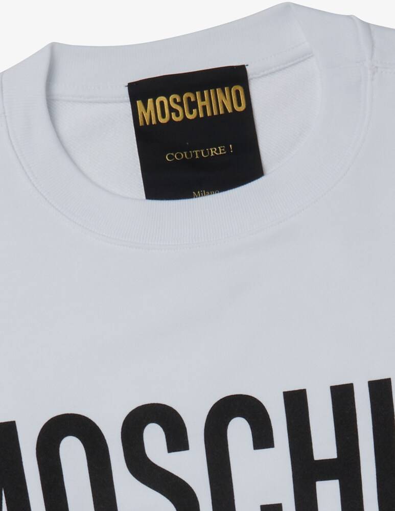 Moschino Felpa Manica Lunga Logo