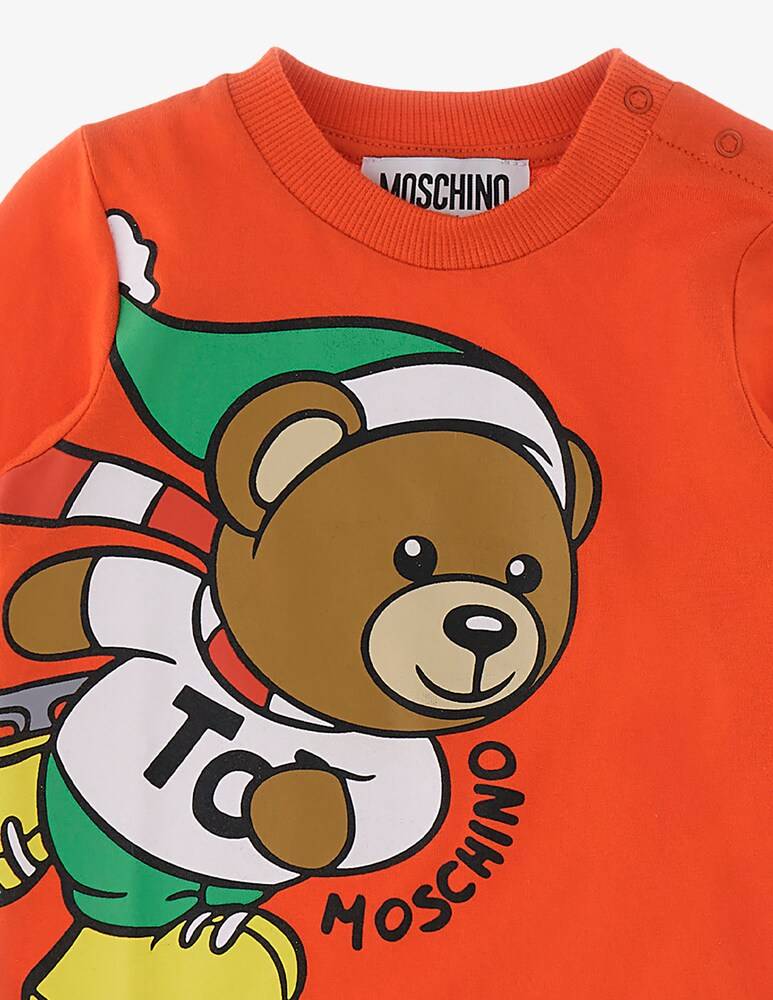 Moschino Maglietta A Manica Lunga