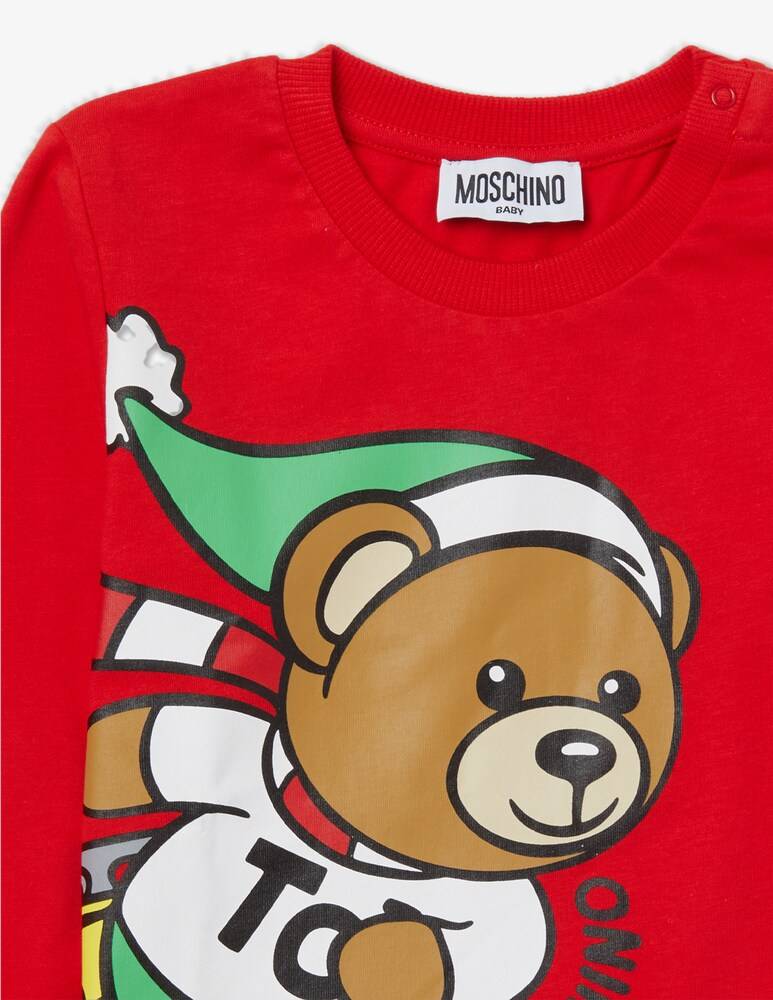 Moschino Maglietta A Manica Lunga