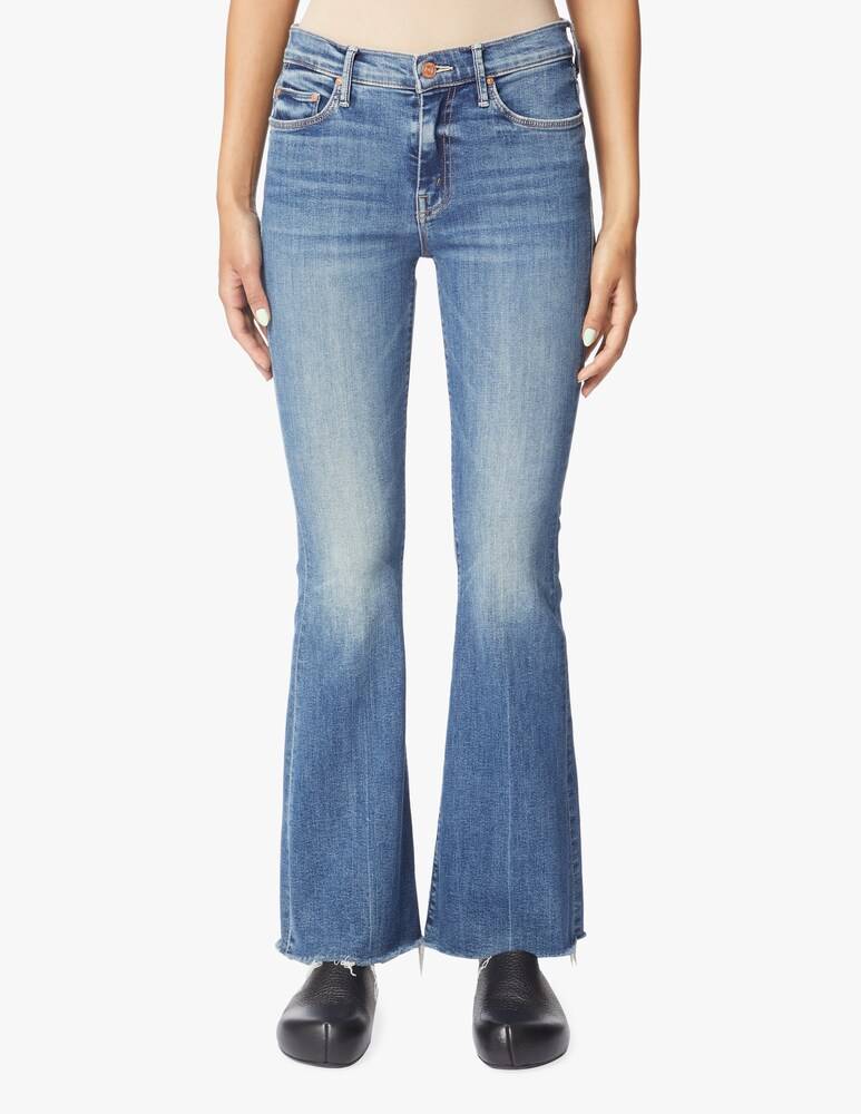MOTHER Jeans The Weekender Fray - Blu