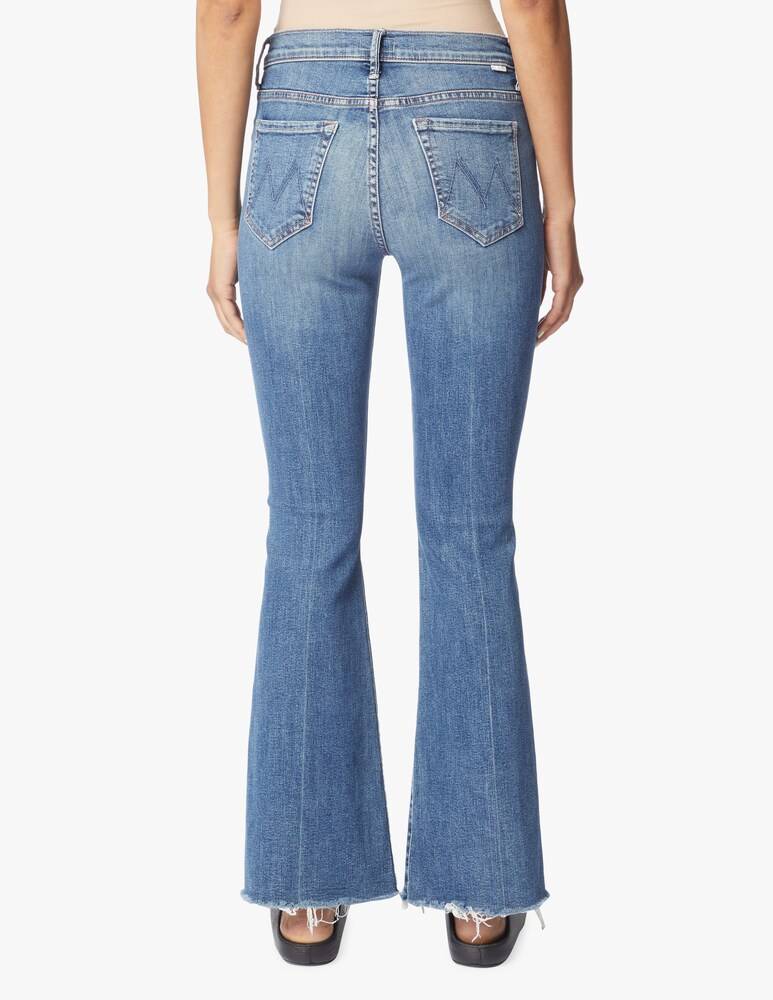 MOTHER Jeans The Weekender Fray - Blu