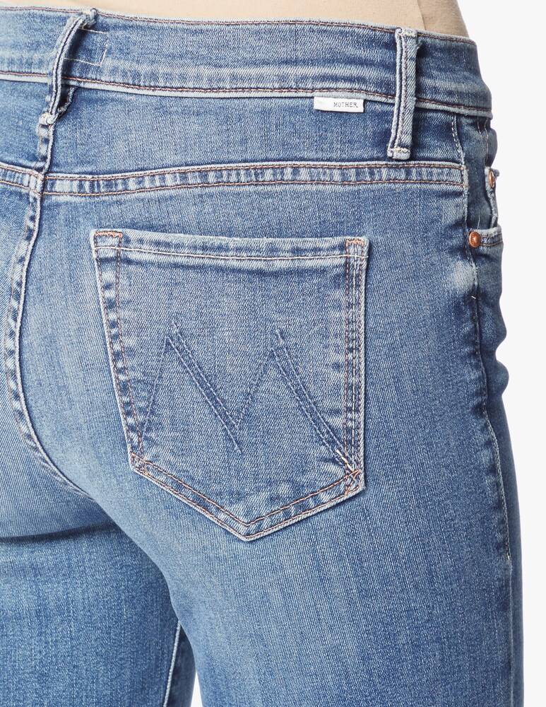 MOTHER Jeans The Weekender Fray - Blu