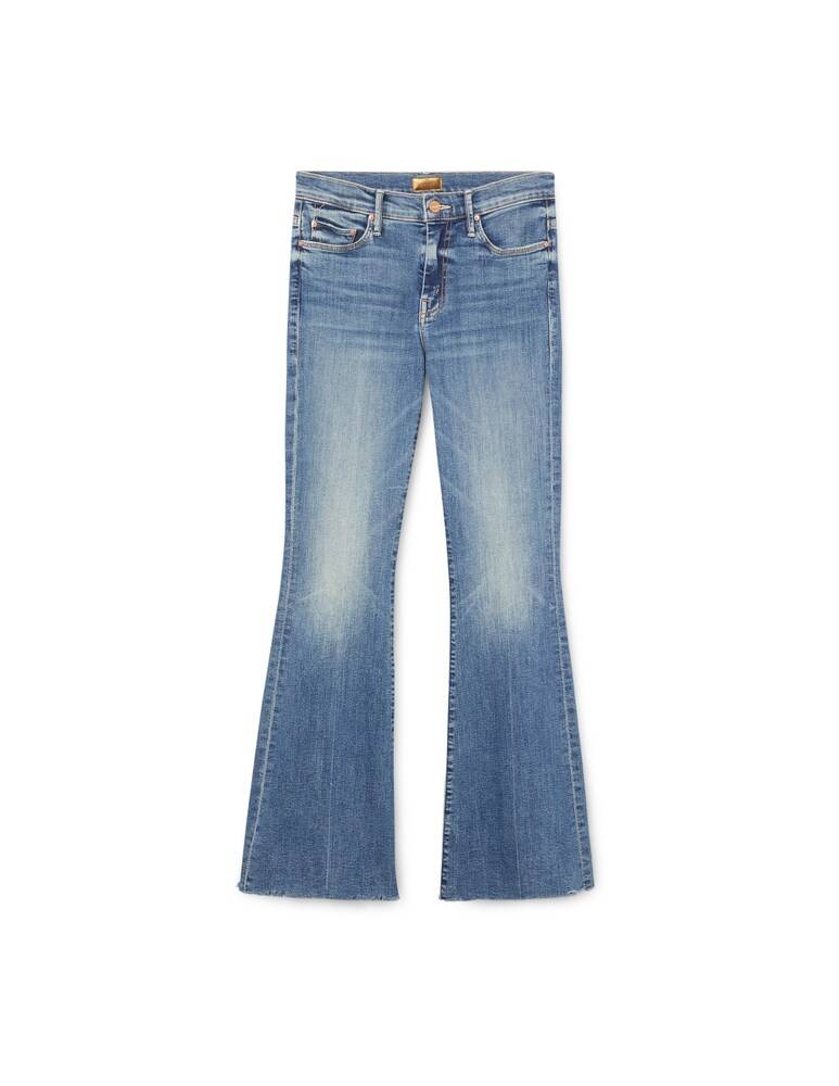 MOTHER Jeans The Weekender Fray - Blu