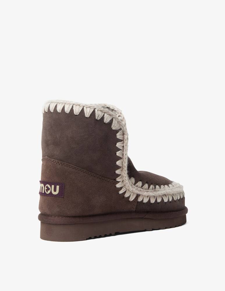 Mou Stivali In Camoscio Eskimo Logo Stick