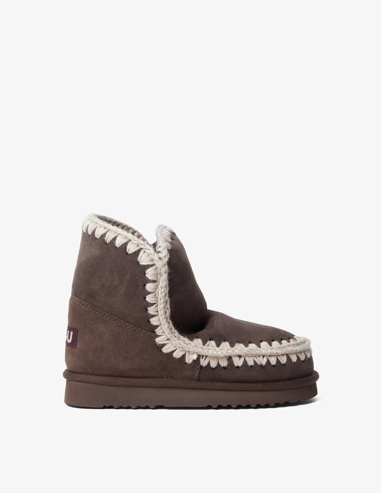 Mou Stivali in camoscio Eskimo logo stick