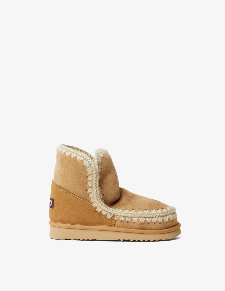 Mou Stivali in camoscio Eskimo logo stick