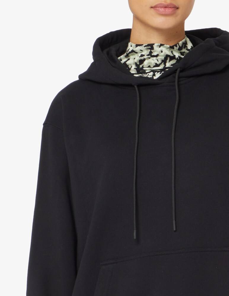 MSGM Felpa Con Cappuccio Over Logo