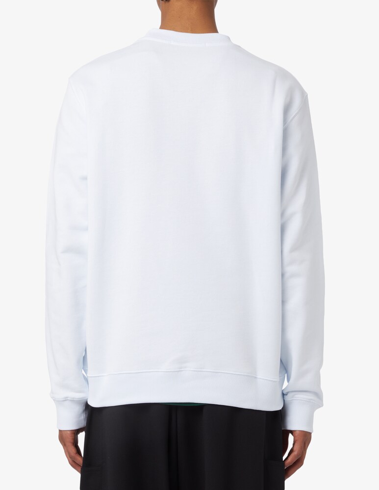 MSGM Felpa Con Scritta
