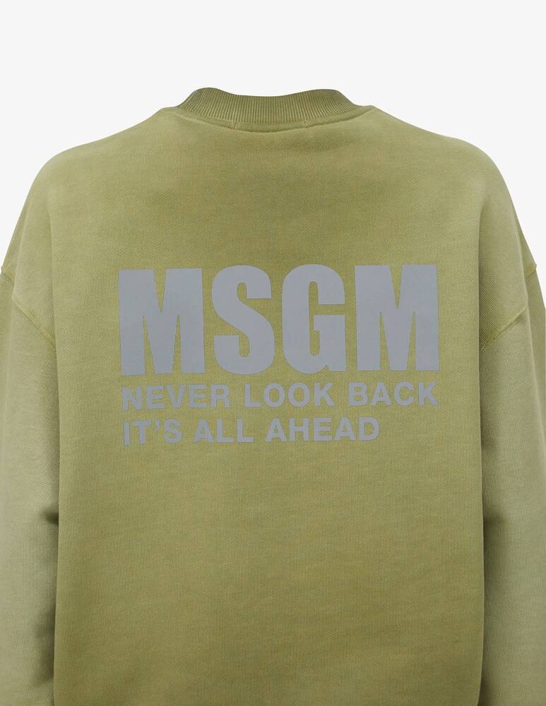 MSGM Felpa Girocollo Slavata