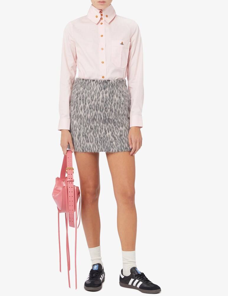 MSGM Minigonna In Misto Lana