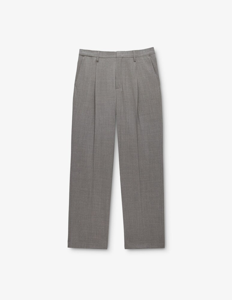 MSGM Pantalone Classic in lana