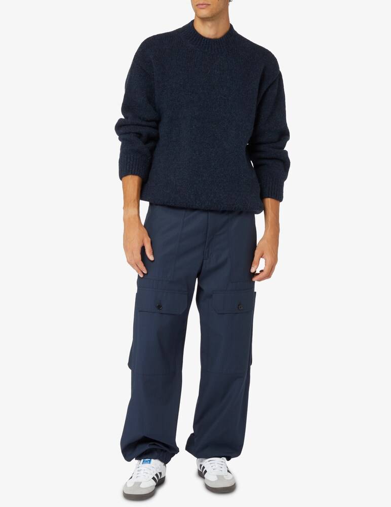 MSGM Pantaloni Cargo Elastico Fondo