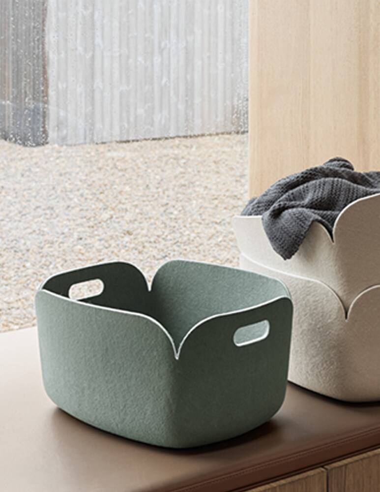 Muuto Restore Cestino - Verde